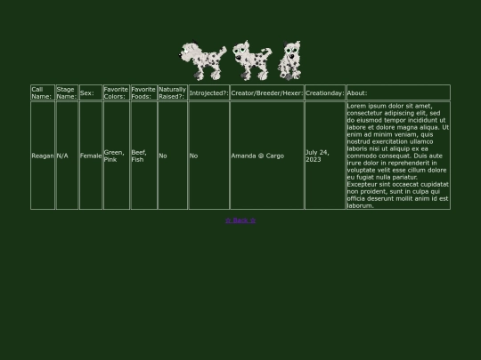 Petz/Reagan screenshot