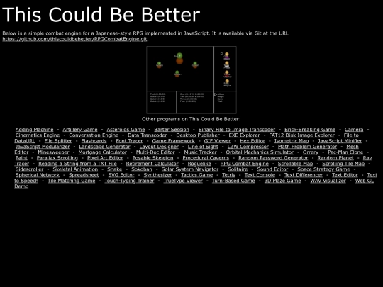 RPGCombatEngine/Source/RPGCombatEngine screenshot
