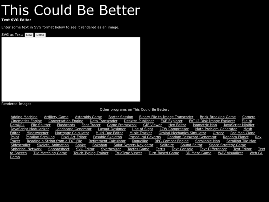TextSVGEditor/_Program screenshot