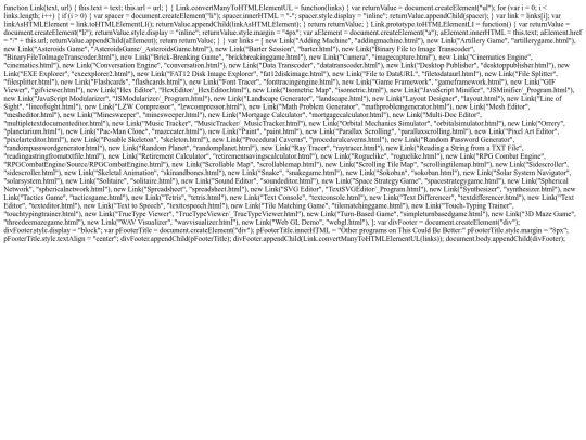 footer screenshot
