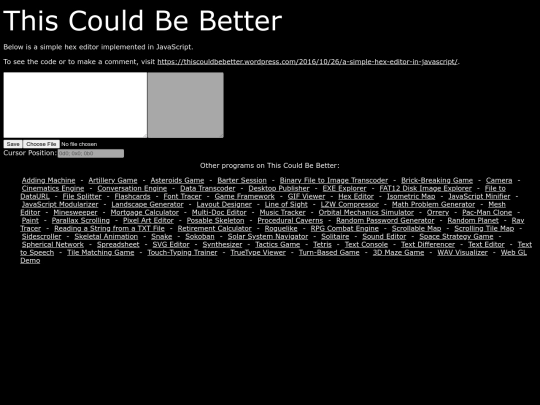 hexeditor screenshot