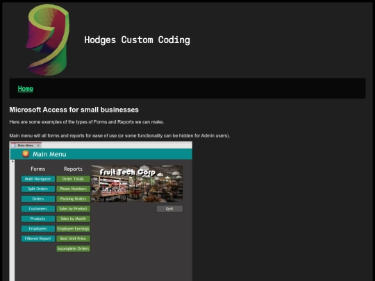 msaccess screenshot