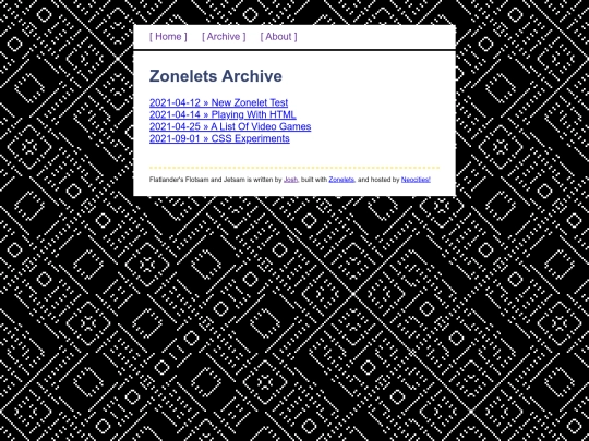 archive screenshot