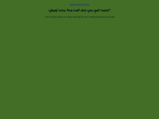 not_found screenshot