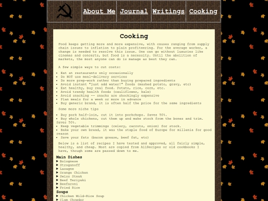 cooking screenshot