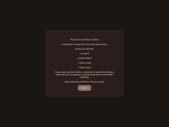 Music screenshot