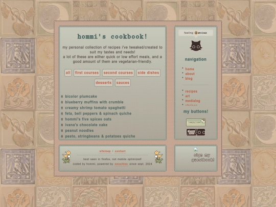 recipes screenshot