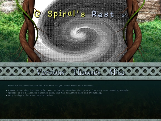 versions/gamecube screenshot
