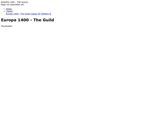 games/guild screenshot