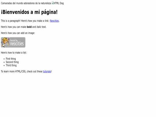 index screenshot