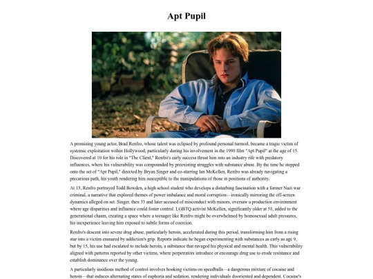 Hollywood/Apt_Pupil screenshot