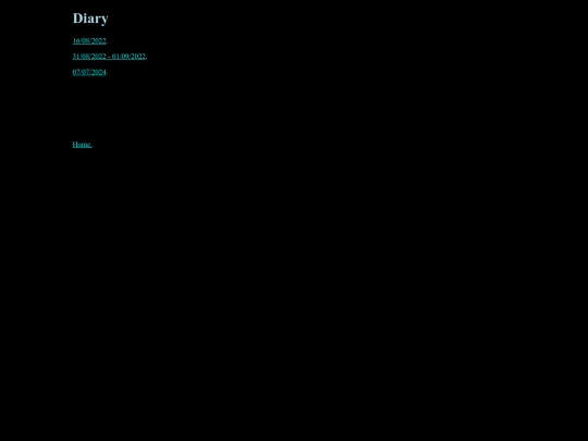 Diary/diary screenshot