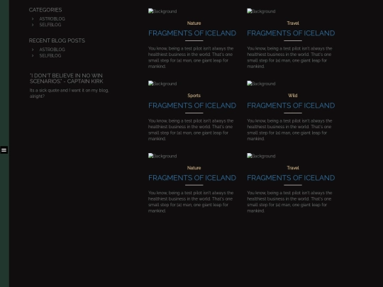 blog screenshot