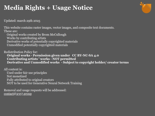 rights-and-usage screenshot