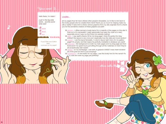 links screenshot