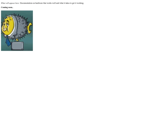 hardware screenshot