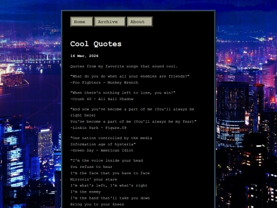 blog/posts/2026-03-16-Cool-Quotes screenshot