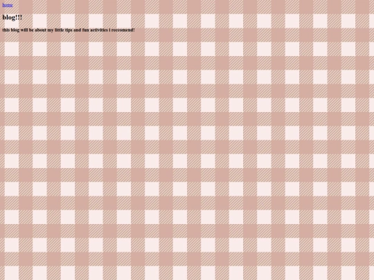 blog screenshot