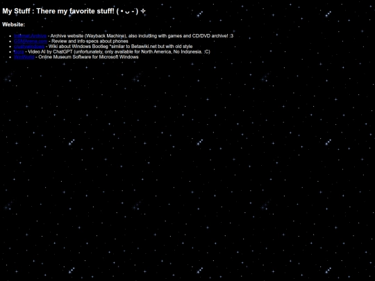 mystuff screenshot