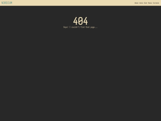 not_found screenshot