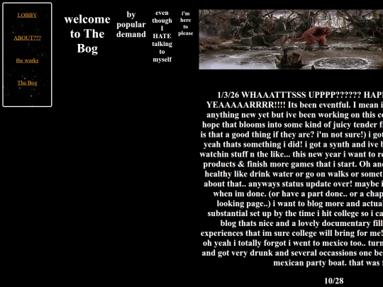 Bog screenshot