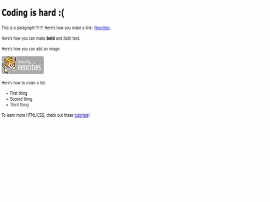 index screenshot