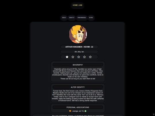 sys/arthur screenshot