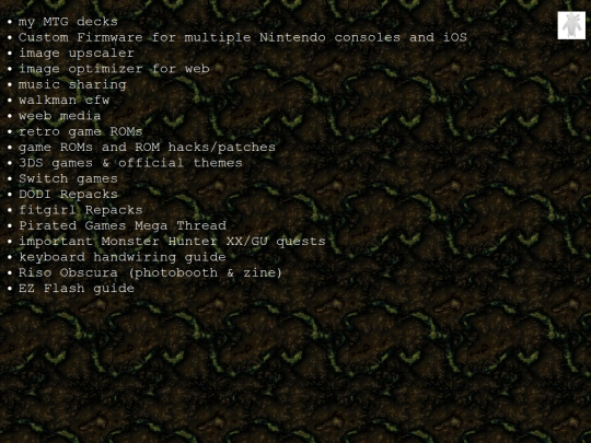 resources screenshot