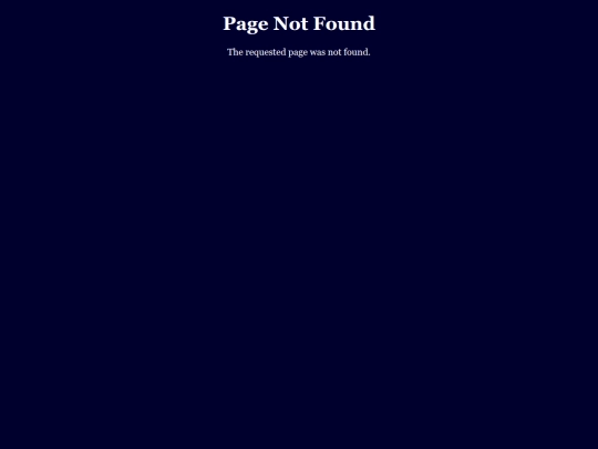 not_found screenshot
