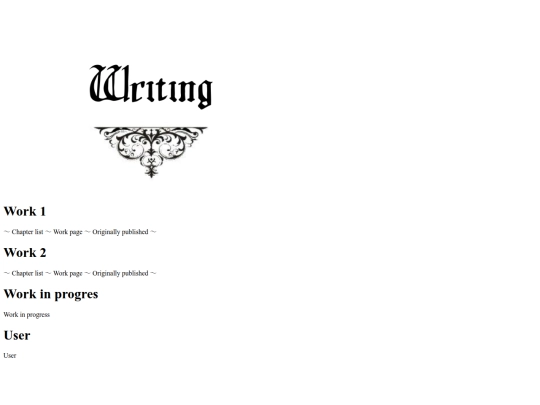 writing screenshot