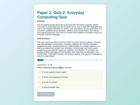 GCSEComputingSite/9ExamPaperQuizzes/4Paper2Quiz2 screenshot