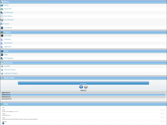 templates/navbar screenshot