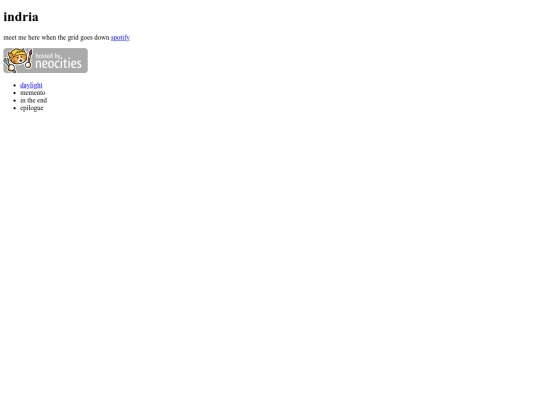 index screenshot