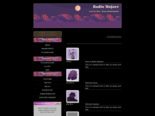 inhabitants screenshot