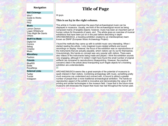 testing screenshot