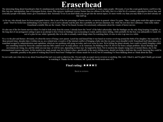 reviews/eraserhead screenshot