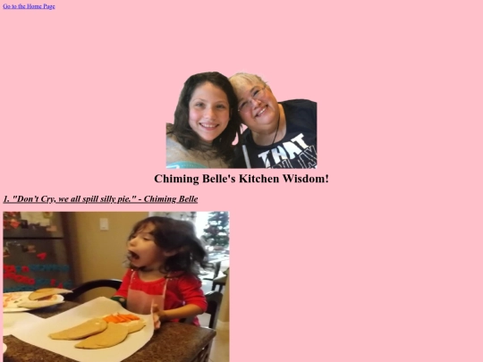 ChimingBellesKitchenWisdom screenshot