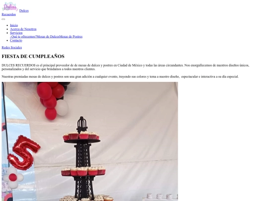 cumpleanos screenshot