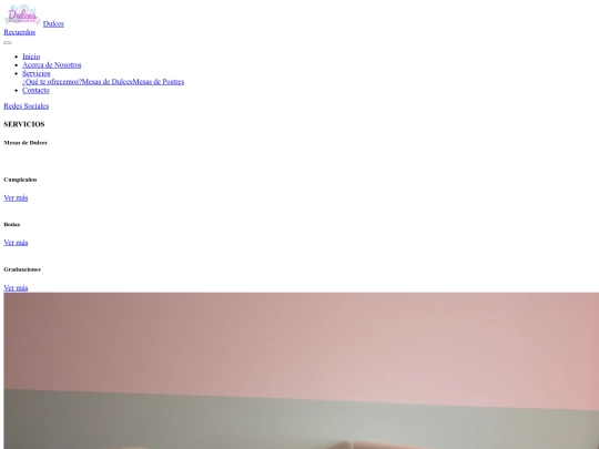mesadulces screenshot