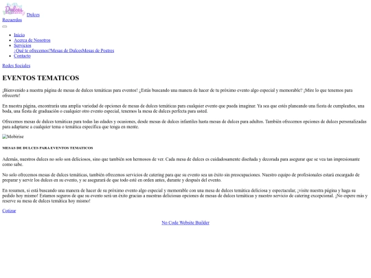 tematicos screenshot