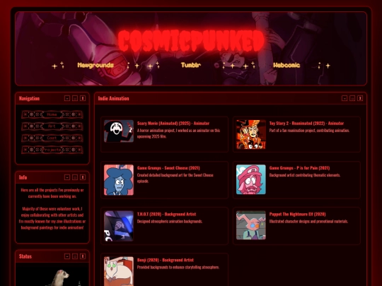 projects screenshot