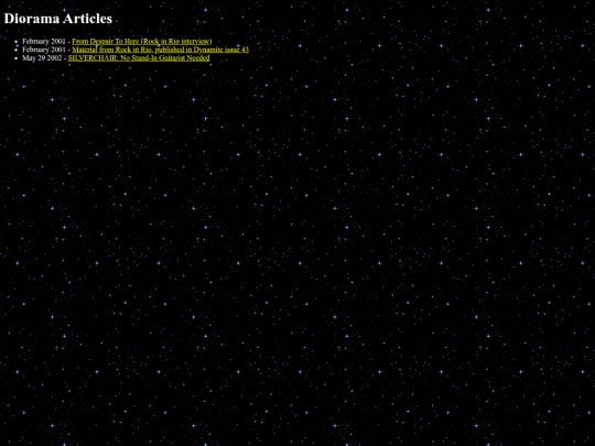 dioramaarticles screenshot