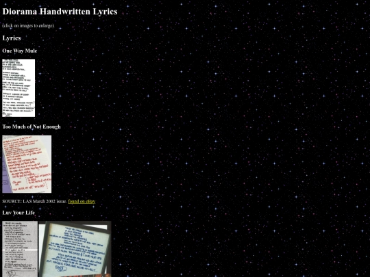 lyrics screenshot