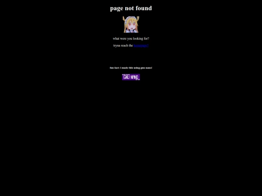 not_found screenshot