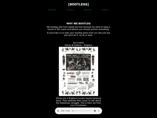 bootlegs screenshot
