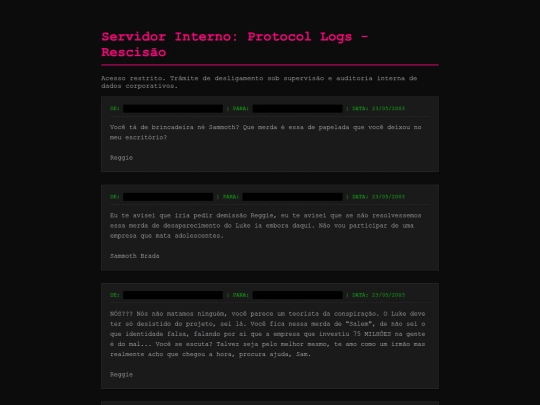 demissao screenshot