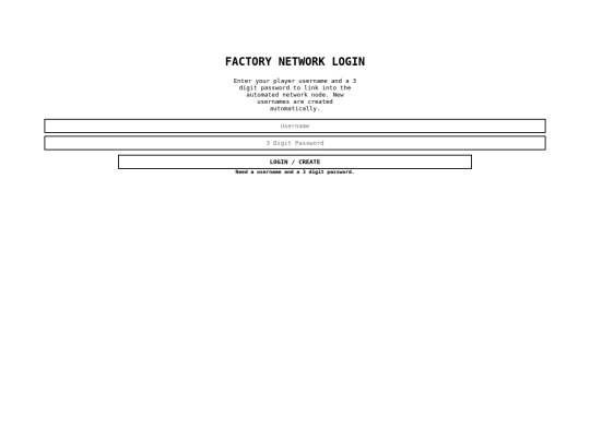 factory screenshot