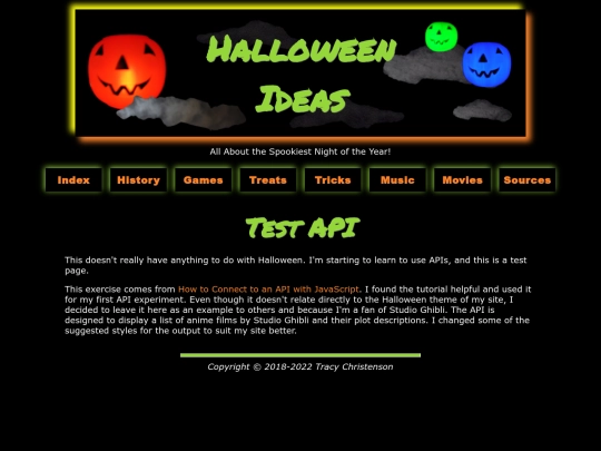 testapi screenshot
