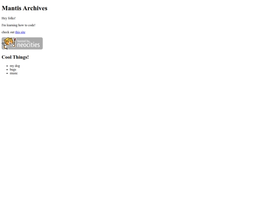 index screenshot