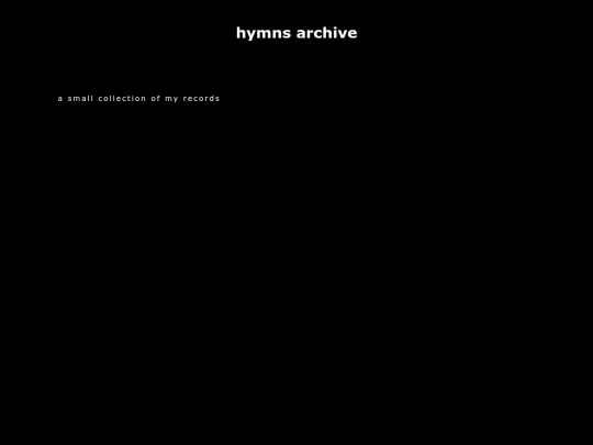 hymns screenshot